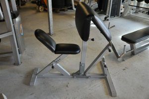 Seated Supported Preacher Curl
